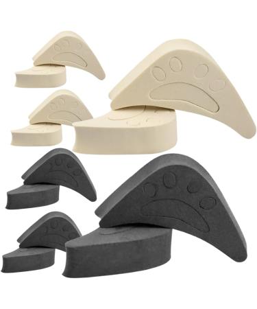 Mobestech 12 Pairs Toe Plug Adjustment Pads - High Heel Cushion Inserts for Women | Shoe Size Reducer & Comfort Mat for Pointed Shoes - Buy Online on GoSupps.com