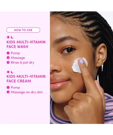 Evereden Barbie Limited Edition Kids Happy Face Duo + Exclusive Accessories | Multi-Vitamin Face Wash & Cream Set with Stickers + Bracelets | Clean Skin Care for 3+ | Barbie Gift Box for Kids Barbie Special Edition - Buy Online on GoSupps.com