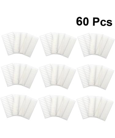 NOLITOY 60 Sheets Stickers Transparent Eyelid Tape Instant Double Eyelid Sticker Adhesive Tape Man Dedicated - Buy Online on GoSupps.com