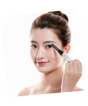 Mikinona Eyelash Clip Eyelash Beautifying Rechargeable Eyelash Curler Electric Lash Curler Lady Tools Eyelash Heated Curler Hot Eyelash Curler Hair Heating Curler Lash Tool White Abs