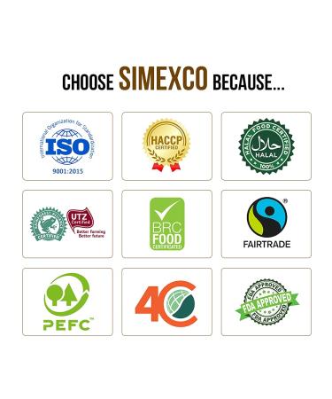 SIMEXCO Specialty Natural Unroasted Vietnamese Honey Robusta Coffee Beans - Rainforest Alliance & Fair Trade Certified (5.5 lbs) - Buy Online on GoSupps.com