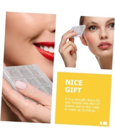 OHPHCALL Lip 3pcs Boxes Eye Shadow Box Blush for Cheeks Cosmetic Cases for Traveling Eyeshadow Sub Plate Pigment Empty Eyeshadow - Buy Online on GoSupps.com