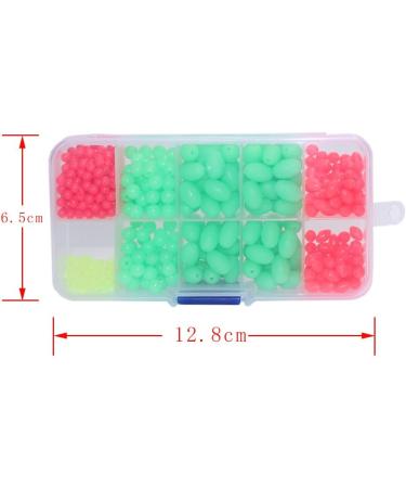 High-Quality Luminous Croch Beads for Fishing - 700 Pieces in Green Various Sizes & Colors - Shop Internationally! - Buy Online on GoSupps.com