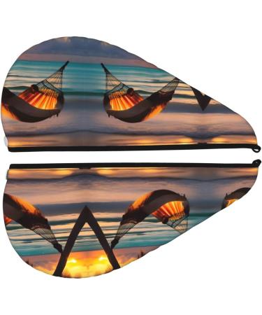 Buy Sunset Beach Hammock Dry Hair Cap - Super Absorbent & Soft Elastic Wrap for Long Thick Hair - Quick Dry Cap for Women & Girls - Buy Online on GoSupps.com