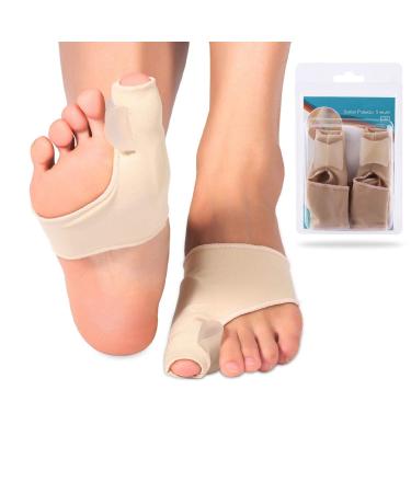 Hallux valgus bandage correction gel pad toe spreader socks toe separators rails for the day and night hammer toe correction for overlapping toe flat flat pain relief