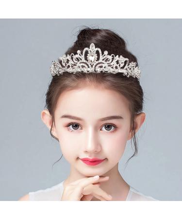 CHANACO Silver Crown Tiaras for Women - Crystal Queen Crown for Wedding, Prom, Birthday - Princess Crown Tiaras for Girls - Bridal Headband for Halloween - Buy Online on GoSupps.com