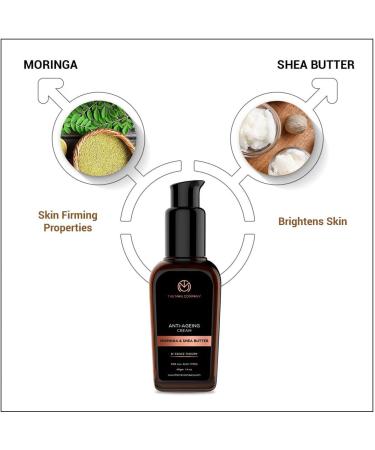 The Man Company Anti Aging Face Cream Eye Cream for Wrinkles Bags & Dark Circles (40 g) - 95% Natural Anti Wrinkle Cream - Night Cream for Mature Skin - Buy Online on GoSupps.com