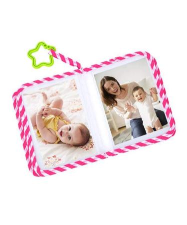 Baby photo album fabric photo book soft fabric-cartoon-giraffe family memory photo album for the first year |Album for the first year for photo collectors and gifts for children newborns