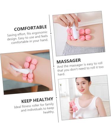 AMOSFUN Leg Roller Massager - Trigger Point Stick for Muscle Relief & Fitness - Body Massage Device 14.3x11.3x7cm - Buy Online on GoSupps.com