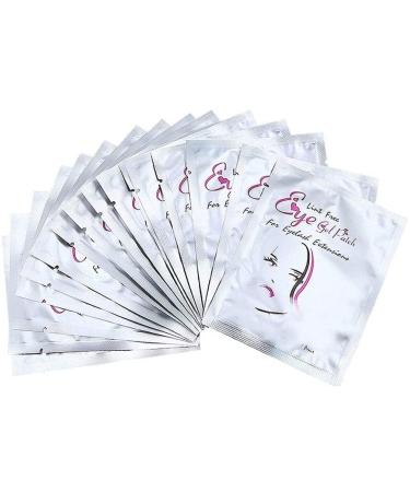 Eye Gel Pads - 50 Pairs of Eyelash Lash Extension Under Eye Gel Pads Lint Eye Patches Beauty Mask Tool Makeup for Pro Salon and Individual