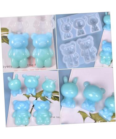 Zerodeko 2pcs Doll Silicone Mold Silicone Molds Easter Cake Baking Mold 3D DIY Baking Mold Animal Accessories - Buy Online on GoSupps.com