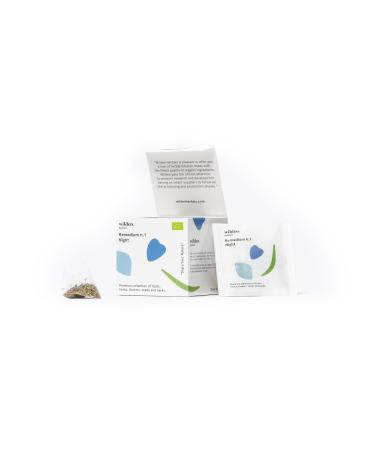 Wilden Herbals Remedium n.1 Night - Tisane Relaxante - M lange Puissant de Chamomille et Passiflore pour Terminer la Journ e - 10 Sachets
