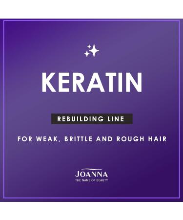 Joanna Professional Keratin Conditioner for Brittle Hair Hair Growth & Strengthening Complex 1000g Professional Formula for Hair Loss & Breakage - International Shipping Available - Buy Online on GoSupps.com
