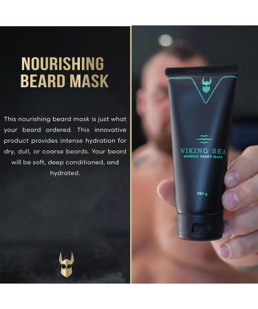 Viking Sea Mineral Beard Conditioner - 5.29 oz | Promote Beard Health & Cleansing Mask for Men - The Beard Struggle - Buy Online on GoSupps.com
