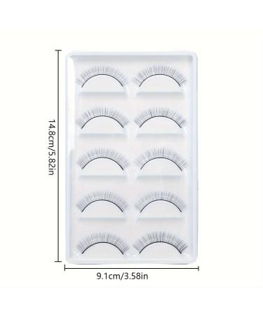 Krofaue False Lashes - Premium Eyelash Extension & Practice Lashes for Beginners | Durable & Easy to Use - Buy Online on GoSupps.com