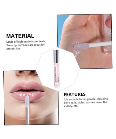 BATHVEVE 1Pc Transparent Lip Oil Multifunctional Lip Care Essence Moisturizing Lip Pomade for All Ages Protects and Nourishes Dry Chapped Lips with Adorable Fruit Flavor - Buy Online on GoSupps.com