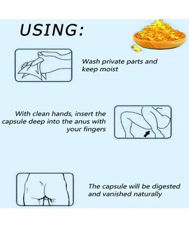 Heca Natural Herbal Hemorrhoid Capsules - Rapid Relief Suppository for Hemorrhoids (1pcs) - Buy Online on GoSupps.com