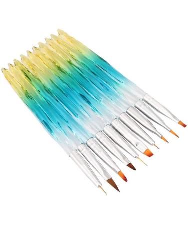 Convenient Nail Art Dotting Pen Selected Material Nail Art Pen Nail Maintenance for Nail Salon Professional Manicurist Nail Lovers - Buy Online on GoSupps.com