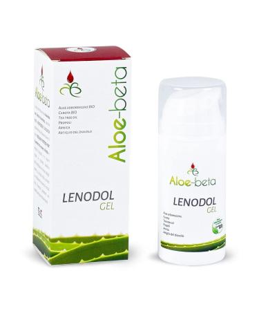 HDR Sas Aloe-beta Lenodol Gel 100 ml - for joint and muscle pain - with Aloe Asborscens - for athletes