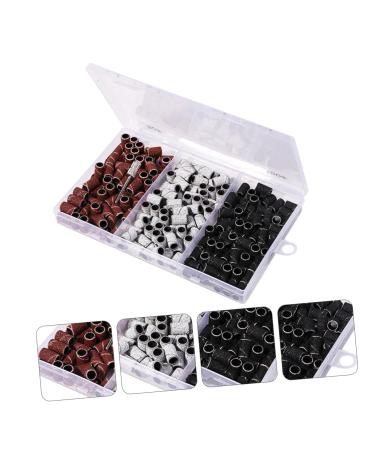 Healeved 1 Box Boxed Manicure Circle Nail Art Sanding Bands Nail Bits Hair Scrunchie Chiffon Acrylic Nails Sanding Tool Electrical Tools White Gel Polisher Resin Abrasive Cloth Advanced 1.27x0.8cm Assorted Color - Buy Online on GoSupps.com