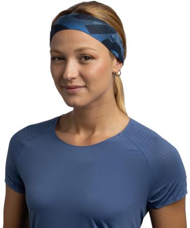 Buff Coolnet UV Slim Headband ONESIZ Azure Blue - UV Protection Lightweight & Versatile | International Shipping Available - Buy Online on GoSupps.com