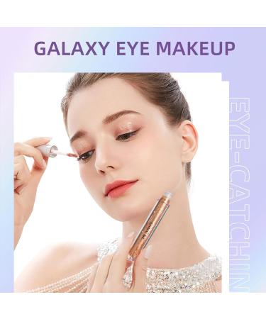 12 Colors Liquid Glitter Eyeshadow | Long Lasting Shimmer Eyeshadow Makeup Set | Highly Pigmented Shiny Eyeshadow Eye Makeup for Women 12pcs - Buy Online on GoSupps.com