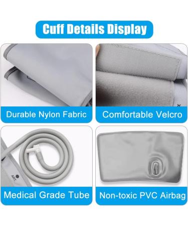 MED LINKET Medium Blood Pressure Cuff 9-13 inch | Compatible with Omron BP5100 BP5250 BP5450 & More | Home BP Monitoring Solution - Buy Online on GoSupps.com