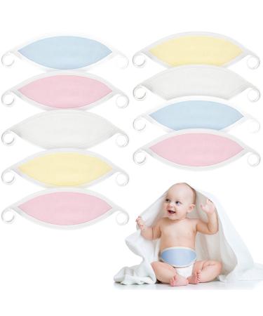8 Pcs Baby Belly Band Newborn Infant Belly Wrap Comfort Cotton Belly Wraps for Baby Umbilical Cord Cover Band Umbilical Cord Belt Baby Belly Binder for 0-12 Months Babies Infant Boy Girl Gift  4 Color