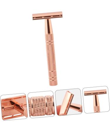 Hapinary Metal Razor for Women & Men | Facial Hair Removal | Manual Bare Blade Razor - Buy Online on GoSupps.com