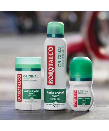  Borotalco Borotalco Original roll-on deodorant 6 x 50 ml - Buy Online on GoSupps.com