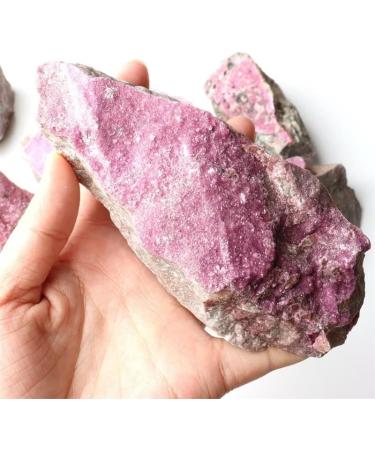 Meditation Home Natural Rough Gemstone raw Crystal Powder Cobalt Calcite Mineral Meditation Home (Size : 350-400g) - Buy Online on GoSupps.com