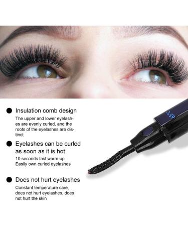 Eyelash Curler Electric Eyelash Curler Fast Heating Long Lasting Eyelash Curling Tool (HELEVIAmn1i82tbwy-12) - Buy Online on GoSupps.com