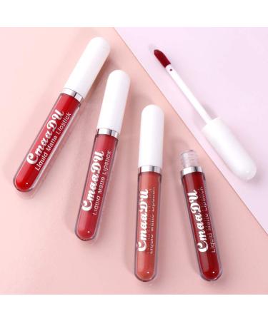 Shop 3 Colors Matte Liquid Lipstick Set - Long Lasting Waterproof Nude Lip Gloss for Women | Set#11 (3pcs - Buy Online on GoSupps.com