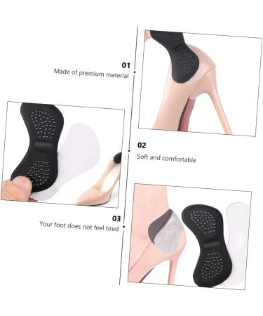 Shop NOLITOY Non-Slip Heel Stickers - 12 Pairs of Breathable Women's Shoe Inserts for Heels | Anti-Slip Comfort - Buy Online on GoSupps.com