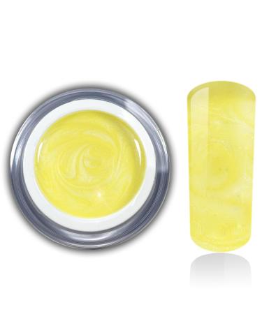 Color gel metallic yellow UV Led gel nail design nail gel gel nails nail art RM Beautynails 1 pack (1x5ml) 15- yellow