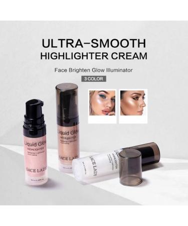 weixinbuy Glitter Shimmer Highlight Glitter Waterproof Glitter Waterproof Brighten Contour Makeup Great Choice and Gift for Girls - Buy Online on GoSupps.com