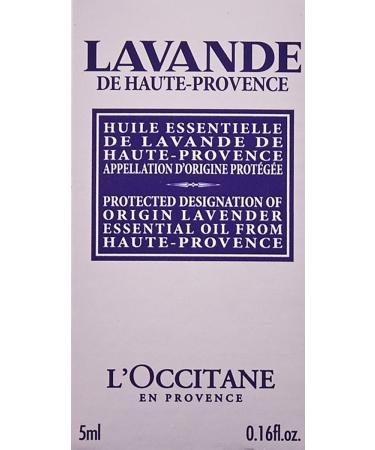 L'Occitane Lavender Essential Oil 0.16 Fl Oz - Haute-Provence | Pure & Natural - Buy Online on GoSupps.com
