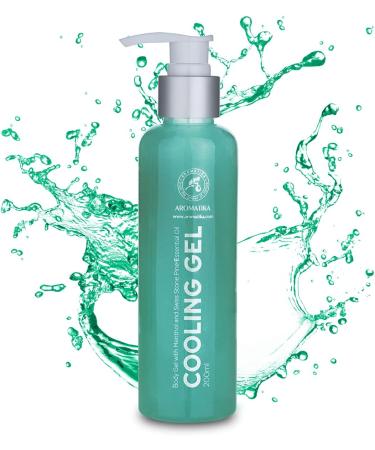 Cooling Gel with Menthol & Stone Pine - Muscle Relaxation Sports Gel for Back Knees Shoulders & Arms - Refresh & Revitalize Your Muscles & Joints - Buy Online on GoSupps.com