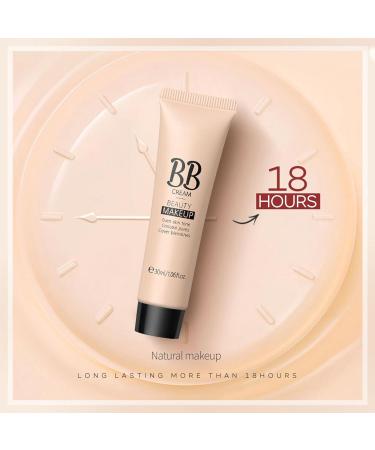 BB Cream for Fair Skin - Full-Coverage Tinted Moisturizer & Concealer | Oil-Free Lightweight Portable - 30 ml | Perfect Skin Tone Evener for Women - Buy Online on GoSupps.com