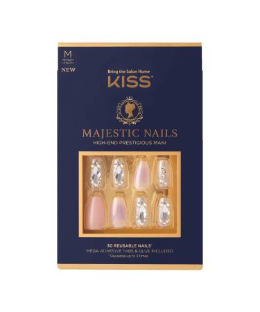 KISS Majestic Nails- In a Crown In a Crown 1 Count (Pack of 1)