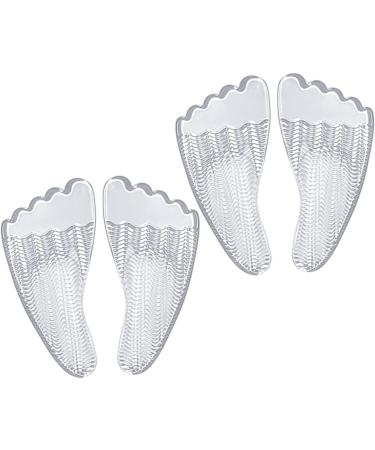 FOMIYES 10 Pairs Five Toe Sticky Front Pad Heel Cushion - Arch Support Insoles for High & Low Heels - Non-Slip Gel Foot Massage Pads for Women - Buy Online on GoSupps.com