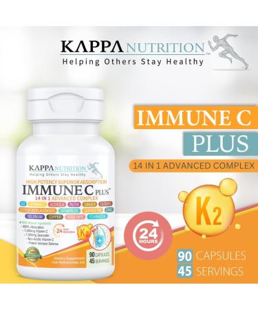 Quercetin 1 000mg Vitamin C 1 000mg Zinc 50mg Vitamin D3 5 000iu Selenium Copper Acerola Ginger Rutin Bitter Orange Rose Hips Echinacea Immune C Plus 14 in 1 Immune C Plus (120 Count) - Buy Online on GoSupps.com