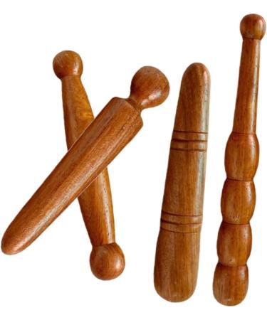 Buy LALAFINA 20 STK Foot Massager Tools - Professional Manual Reflex Zone Massage Devices - Pish Fragrant Wood - Ideal for Home Spa - Buy Online on GoSupps.com