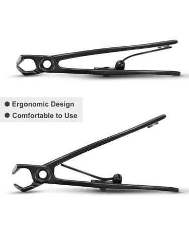 Mudder 2 Pieces Oversized Thick Nail Clippers for Toenails and Fingernails - Stainless Steel Wide Nail Cutter for Men, Adults - Black - Buy Online on GoSupps.com
