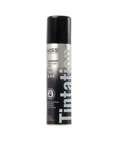 KISS Tintation Black Hair Color Spray & Root Touch Up Mascara - Spray & Mascara Combo - Buy Online on GoSupps.com