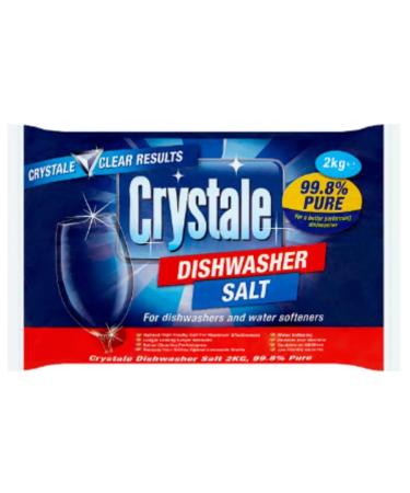 Crystale Dishwasher Salt 2kg x Case of 6