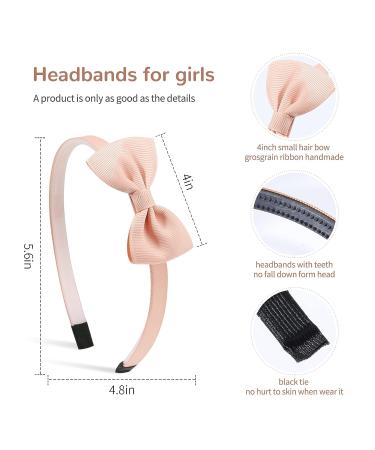 Choicebaby 20-Color Toddler Headbands with Ribbon Hair Bow for Girls - Girls Hairband Collection - Buy Online on GoSupps.com