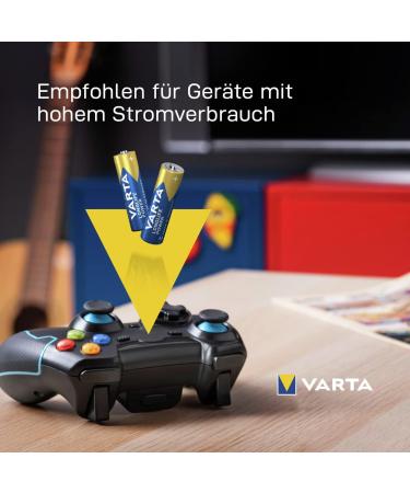 Varta Longlife Power AA Alkaline Batteries LR6 - 10 Pack | Reliable Performance for All Devices - Buy Online on GoSupps.com