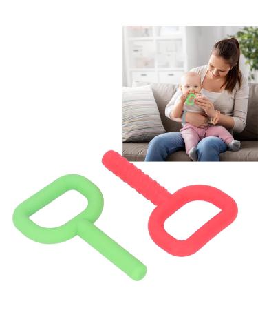 Hand Chew Toys 2-Pack | Silicone Sensory Teething Toys for Autistic Children | International Shipping - Buy Online on GoSupps.com