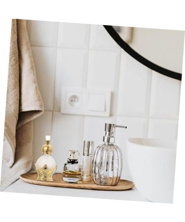 minkissy 1pc Perfume Bottle Humidifier Freshener Diffusers Fragrance Small Perfumes Aroma Essential Oil Perfume Refillable Empty Bottle Travel Glasses Middle East Composite Material 9X4X4CM Golden - Buy Online on GoSupps.com